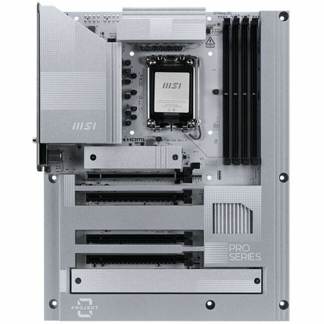 MSI PRO Z890-S WIFI PZ ATX Gaming Motherboard for Intel Core Ultra Processors, Z890 Chipset, LGA 1851, Wi-Fi 7, Thunderbolt 4 - Z890SPZWIFI