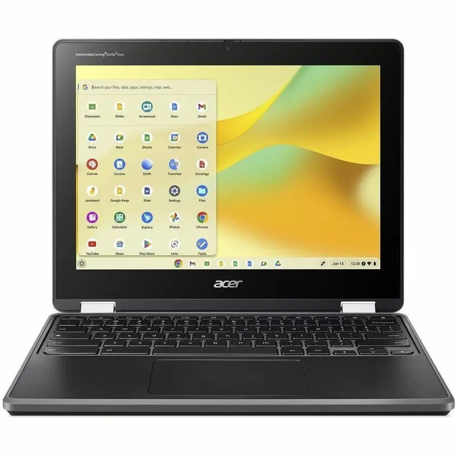 Acer Chromebook Spin 512 R857TN R857TN-C21M 12.2" Touchscreen Convertible 2 in 1 Chromebook - WUXGA - 60 Hz - Intel N-Series N150 - 8 GB - 64 GB Flash Memory - English (US) Keyboard - Black