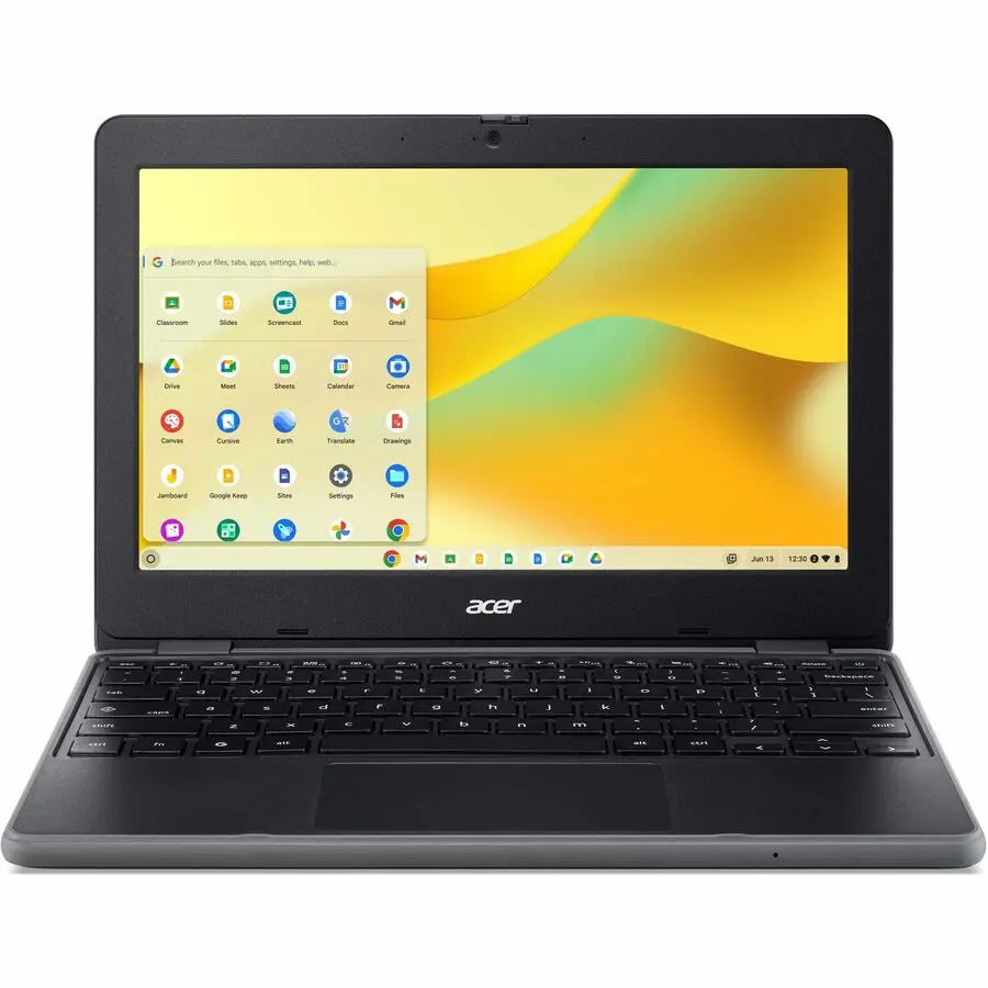 Acer Chromebook 511 C737T C737T-C8WD 11.6" Touchscreen Chromebook - Full HD - 60 Hz - Intel N-Series N150 - 8 GB - 64 GB Flash Memory - English (US) Keyboard - Black