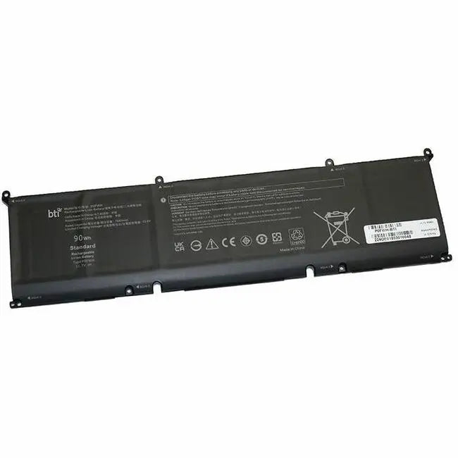 BTI P0FWH-BTI 6-Cell 11.7V Li-Ion Battery for Dell Inspiron 16 Plus 7640 and Alienware M16 R2