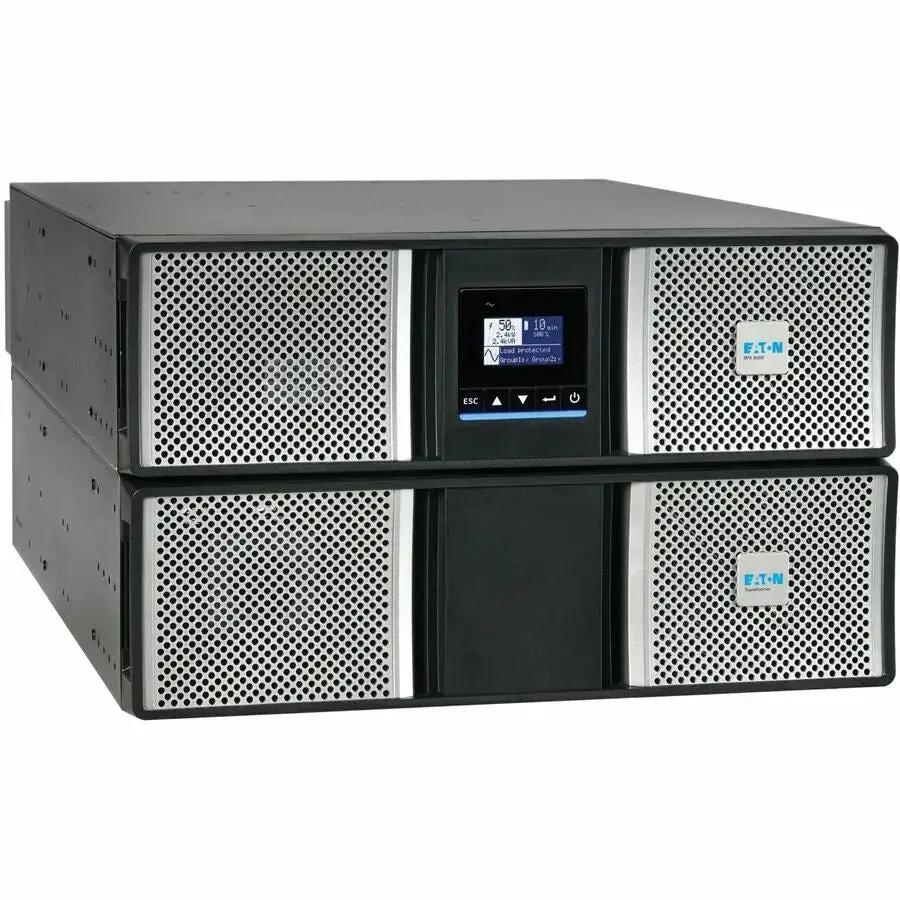 Eaton 9PX G2 5000VA 5000W Rack/Tower Online Double-Conversion UPS – 6U, 120V/208V, Network Management & Extended Battery Compatibility by Eaton Corporation