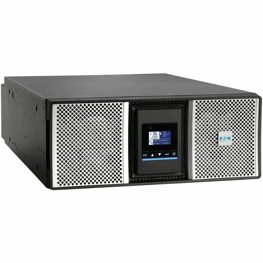 Eaton 9PX G2 8000VA 8000W 208V Online Double-Conversion UPS - Hardwired Input, 4 L6-30R/Hardwired Output, Cybersecure Network Card, Extended Run, 4U Rack/Tower