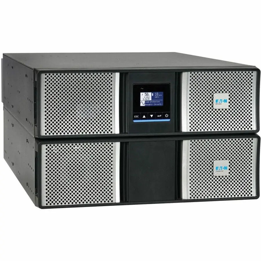 Eaton 9PX G2 6000VA 5400W Online Double-Conversion UPS with Network Card and Extended Runtime – Rack/Tower, 6U