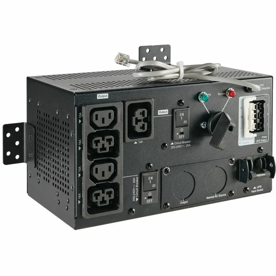 Eaton 9PX G2 Maintenance Bypass for 9PX6KIECG2 UPS System, Hardwired Input, 3 C39 and 2 C13 Outlets, 0U Rack/Tower/Wall