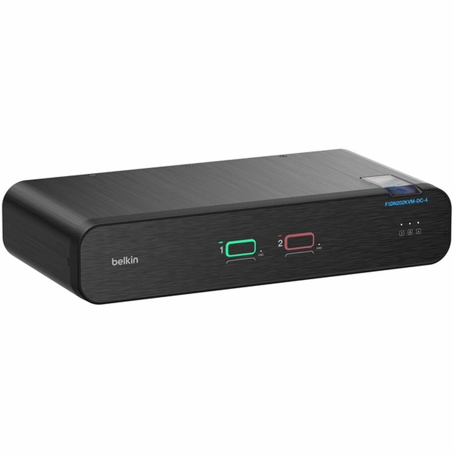 Belkin Universal DisplayPort Secure KVM, 2-Port Dual Head with CAC (Part F1DN202KVM-DC-4)