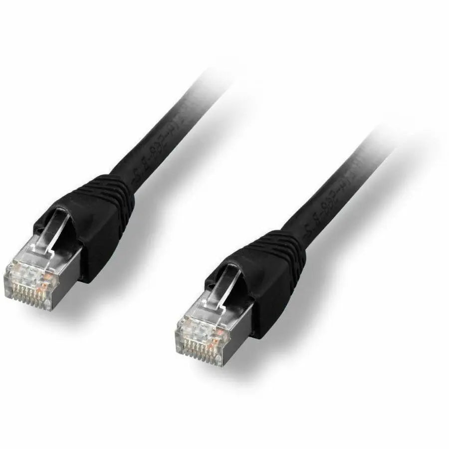 Comprehensive Connectivity Company CAT6A Shielded Patch Cable, 25 ft Black