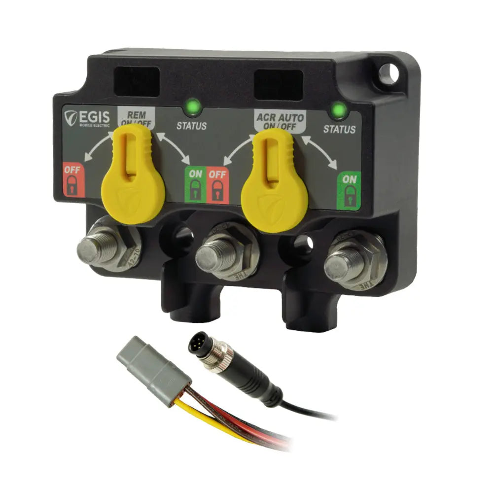 Egis Mobile Electric Dual XD NMEA 2000 ACR with Knobs - 8 Position DT