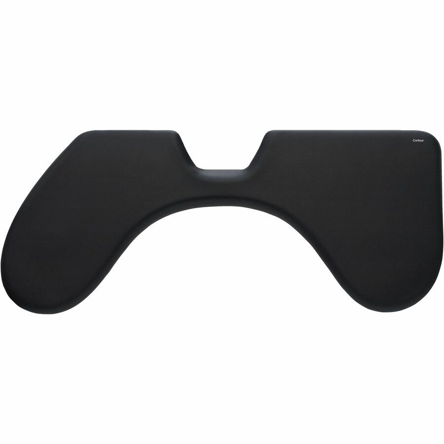Contour Wrist Rest ArmSupport for RollerMouse Max - Red Memory Foam Support for Sit-Stand Desks
