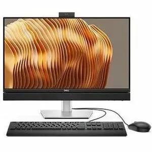 Dell Pro 24 QB24250 All-in-One Computer - Intel Core Ultra 7 265 - vPro Technology - 16 GB - 512 GB SSD - 23.8" Full HD Touchscreen - Desktop - Silver by Dell Technologies