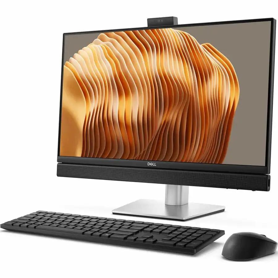 Dell Pro 24 QB24250 All-in-One Computer - Intel Core Ultra 7 265 - vPro Technology - 32 GB - 512 GB SSD - 23.8" Full HD Touchscreen - Desktop - Silver by Dell Technologies