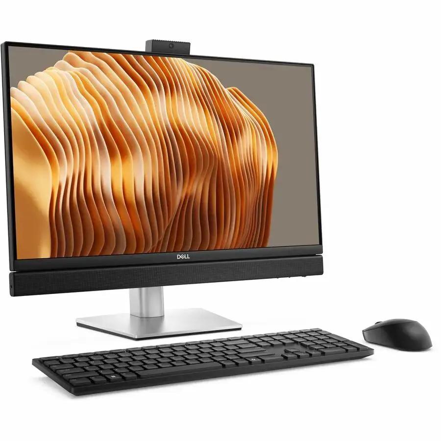 Dell Pro QB24250 All-in-One Computer - Intel Core Ultra 7 265 - vPro Technology - 16 GB - 512 GB SSD - 23.8" Full HD Touchscreen - Desktop - Silver by Dell Technologies