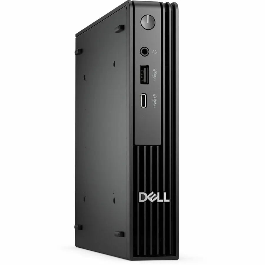 Dell Pro Micro QCM1250 Desktop Computer - Intel Core Ultra 5 235T - 16 GB - 512 GB SSD - Micro PC - Black