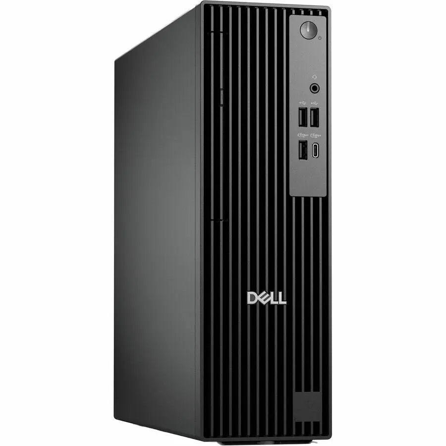 Dell Pro QCS1255 Desktop Computer - AMD Ryzen 5 PRO 8500G - 16 GB - 512 GB SSD - Slim PC - Standard Black