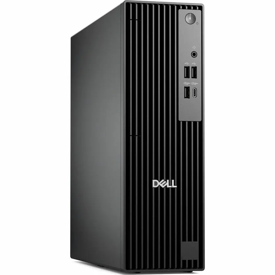 Dell Pro QCS1250 Desktop Computer - Intel Core Ultra 7 265 - vPro Technology - 16 GB - 512 GB SSD - Slim PC - Standard Black