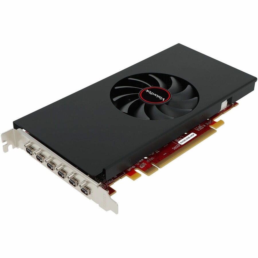 VisionTek Radeon RX 580 8GB GDDR5 6M Graphics Card, 6x Mini DisplayPort, Part 901790