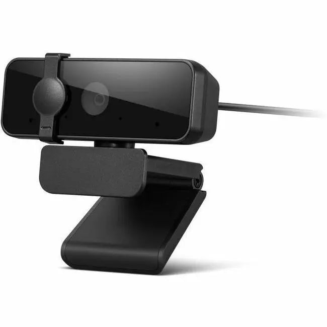 Lenovo Essential FHD Webcam Gen2 with Tripod Mount – Full HD 1080p Video and Stereo Audio
