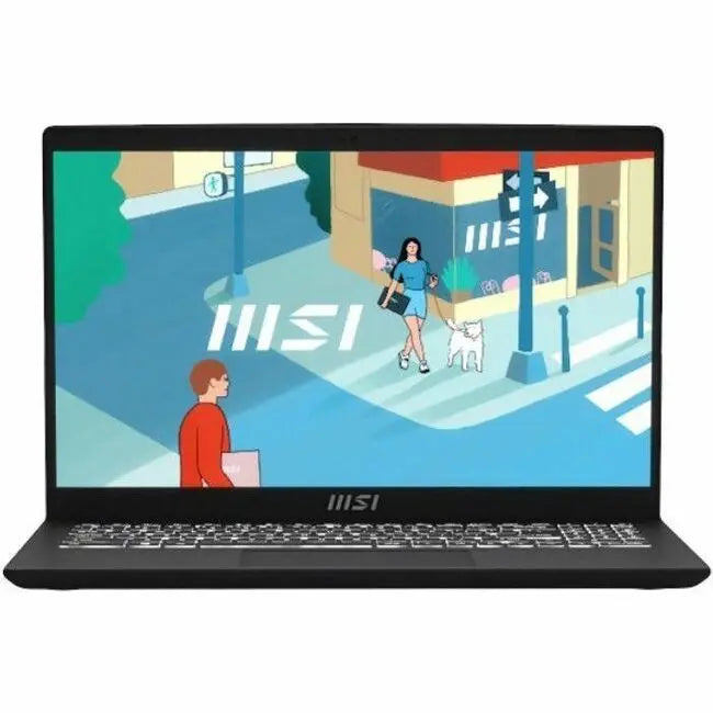 MSI Modern 15 B13M Modern 15 B13M-1097US 15.6" Notebook - Full HD - 60 Hz - Intel Core i5 13th Gen i5-1334U - 16 GB - 512 GB SSD - Classic Black