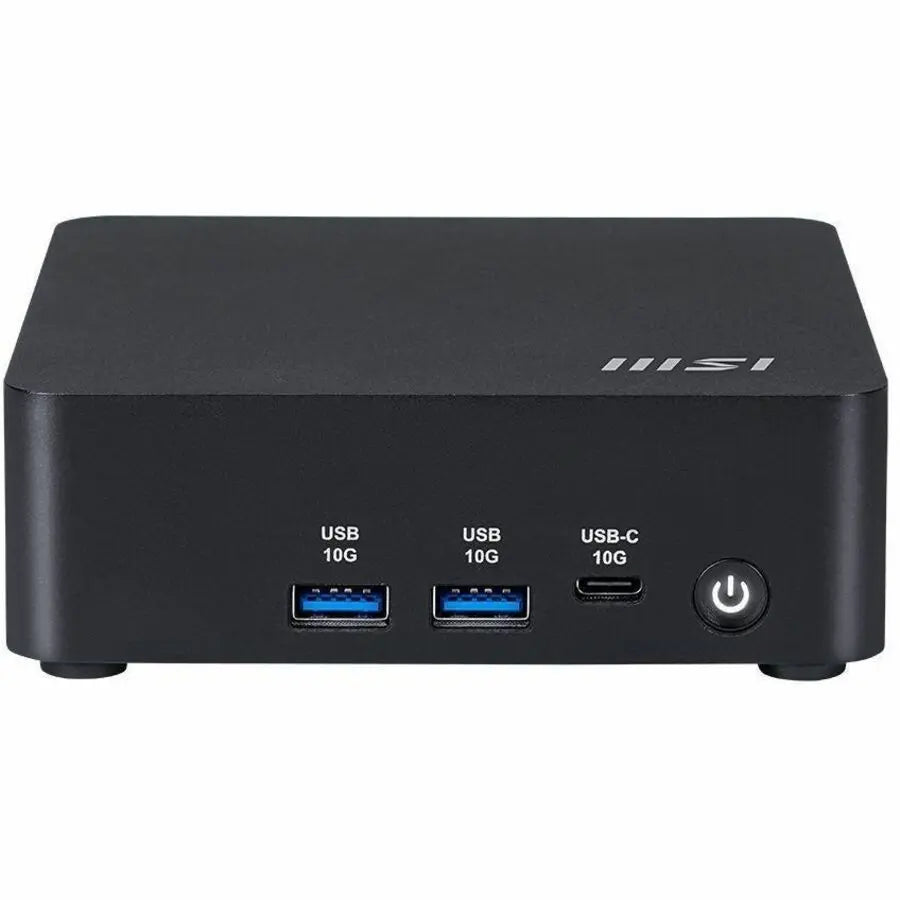 MSI Cubi NUC AI 1UMG-010US NUC Desktop Computer - Intel Core Ultra 7 155H - 32 GB - 1 TB SSD - Mini PC - Black
