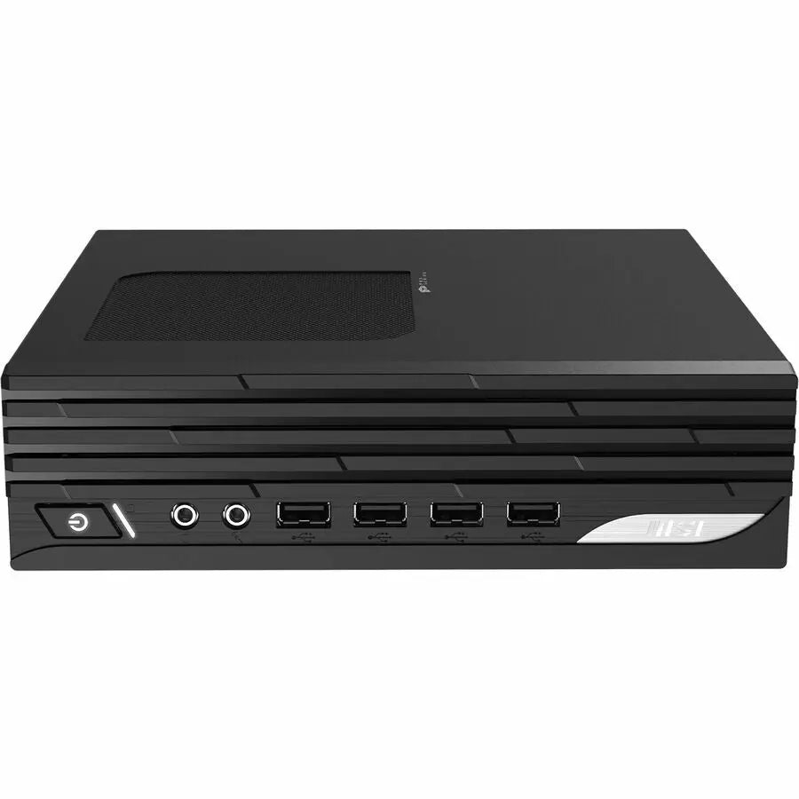 MSI PRO DP21 14M PRO DP21 14M-1004US Desktop Computer - Intel Core i3 14th Gen i3-14100 - 8 GB - 500 GB SSD - Small Form Factor - Core Black