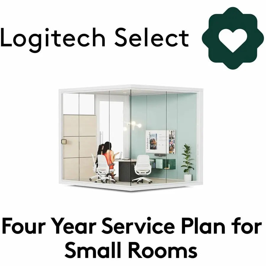 Logitech Select for Small Rooms Service Plan - Model 994-000396