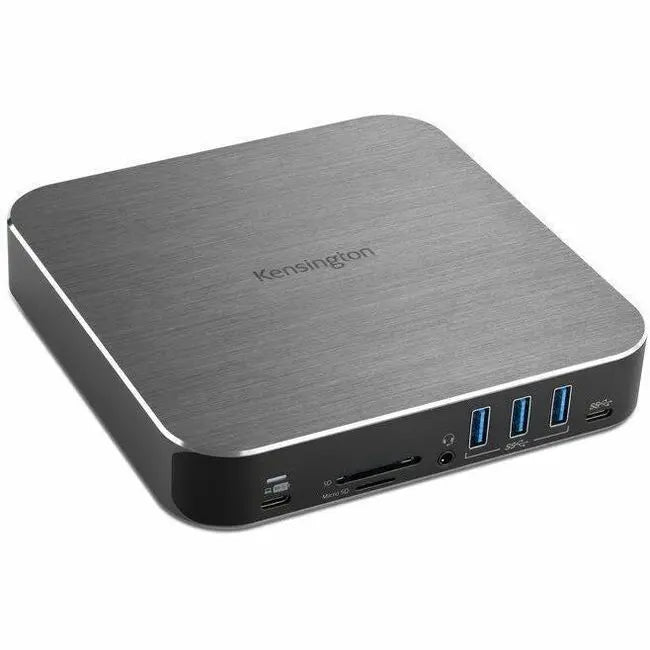 Kensington AD220S3 Docking Station – 3 Display USB-C Laptop Dock with HDMI, VGA, Ethernet, and Power Pass-Through