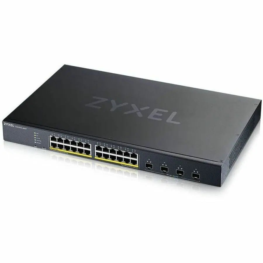 ZYXEL XGS1935-28HP 24-Port Gigabit PoE Lite Layer 3 Smart Managed Switch with 4 10G Uplink