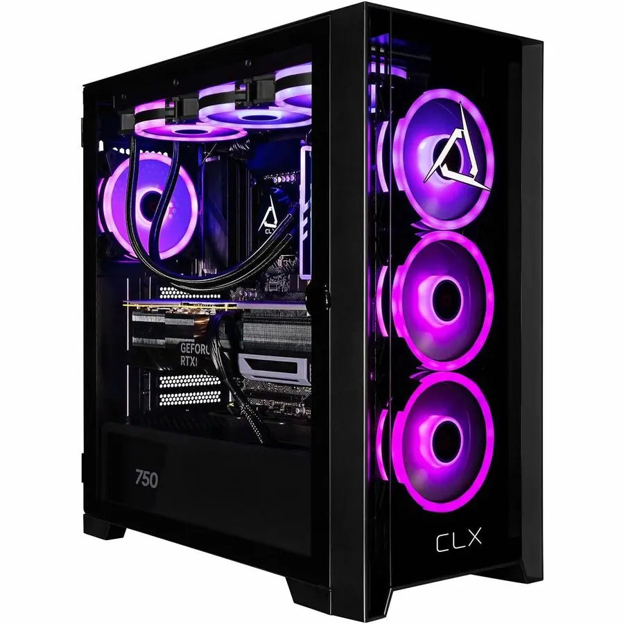 Cybertron CLX SET TGMSETRTA5302BM Gaming Desktop with AMD Ryzen 7 7800X3D & GeForce RTX 5070