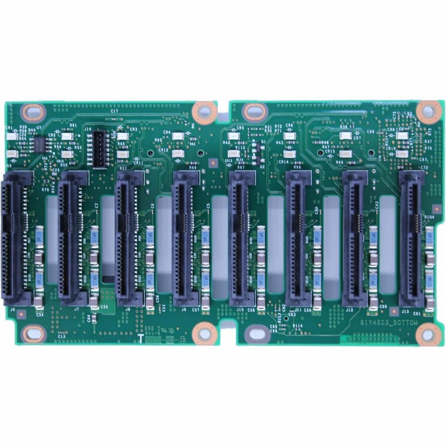 Lenovo 8 Pac 2.5-Inch Hard Drive Backplane Assembly (Part Number 46W9187-RF) for System x3650 M4 Server