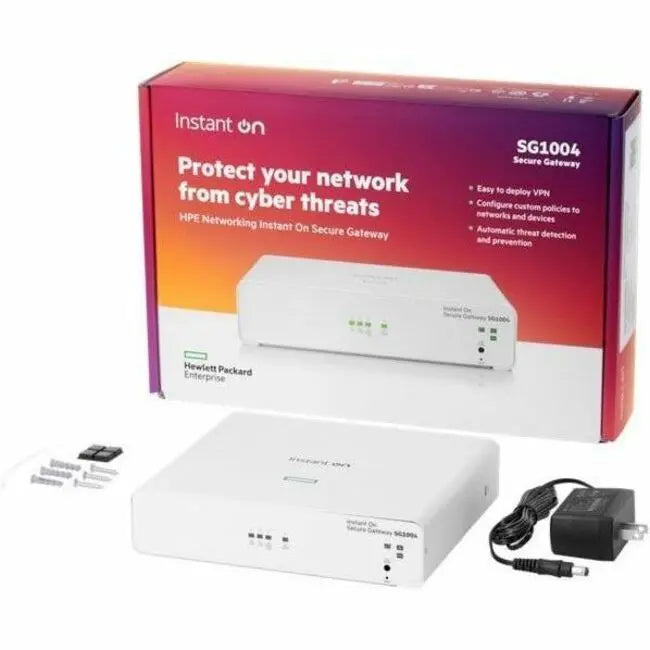 HPE Aruba Networking Instant On Secure Gateway S0G33A – Cloud Managed Firewall & PoE Router
