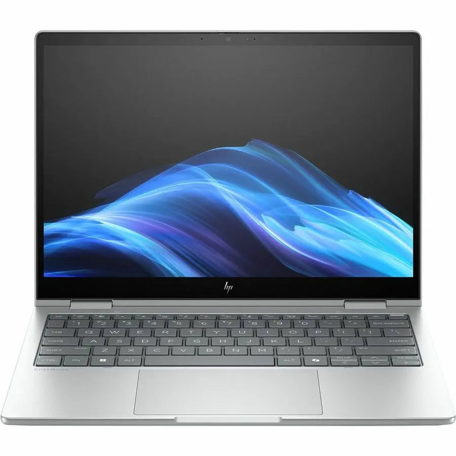 HP EliteBook 8 Flip G1i 13.3" Touchscreen Convertible 2 in 1 Notebook - WUXGA - 60 Hz - Intel Core Ultra 7 265U - vPro Technology - 16 GB - 512 GB SSD - English Keyboard - Glacier Silver