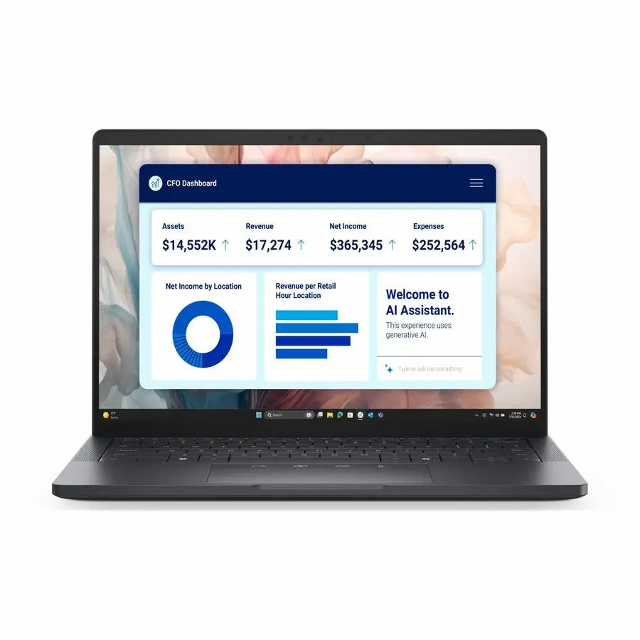 Dell Pro 13 Premium PA13250 13.3" Copilot+ PC Notebook - Full HD Plus - 60 Hz - Intel Core Ultra 5 236V - vPro Technology - 16 GB - 512 GB SSD - English (US) Keyboard - Magnetite