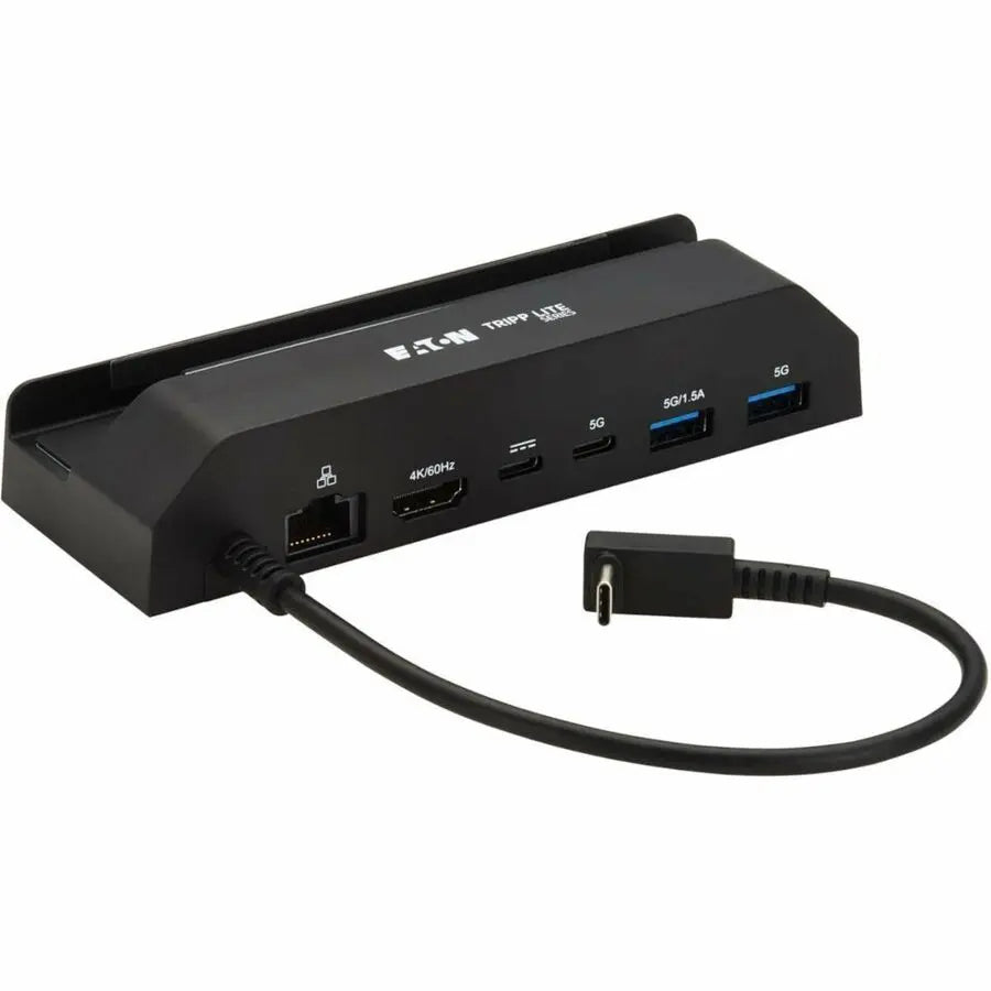 Eaton Tripp Lite Series USB-C Docking Station for Steam Deck and ROG Ally - 4K 60 Hz HDMI, USB Hub, Gigabit Ethernet, 100W PD Charging