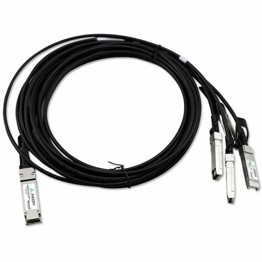Axiom AXG98136 100GBASE-CR4 QSFP28 to 4 SFP28 Passive DAC Cable - 1 Meter, Cisco Compatible
