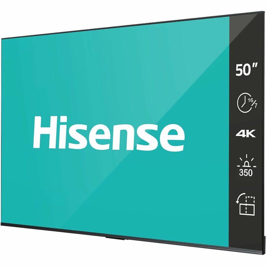 Hisense 50DP30FE 4K UHD Digital Signage Display for Commercial Use