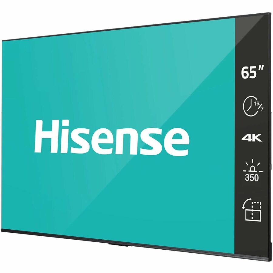 Hisense 65DP30FE 4K UHD Digital Signage Display with Remote Content Management