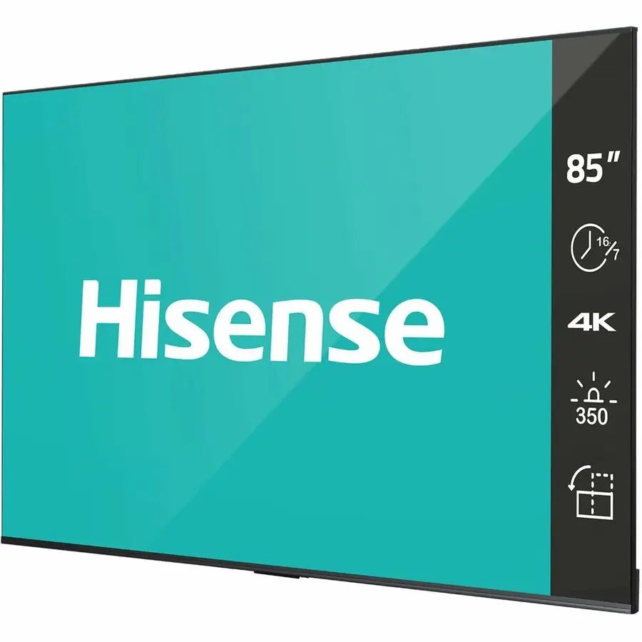 Hisense 85DP30FE 4K UHD Digital Signage Display for Commercial Environments