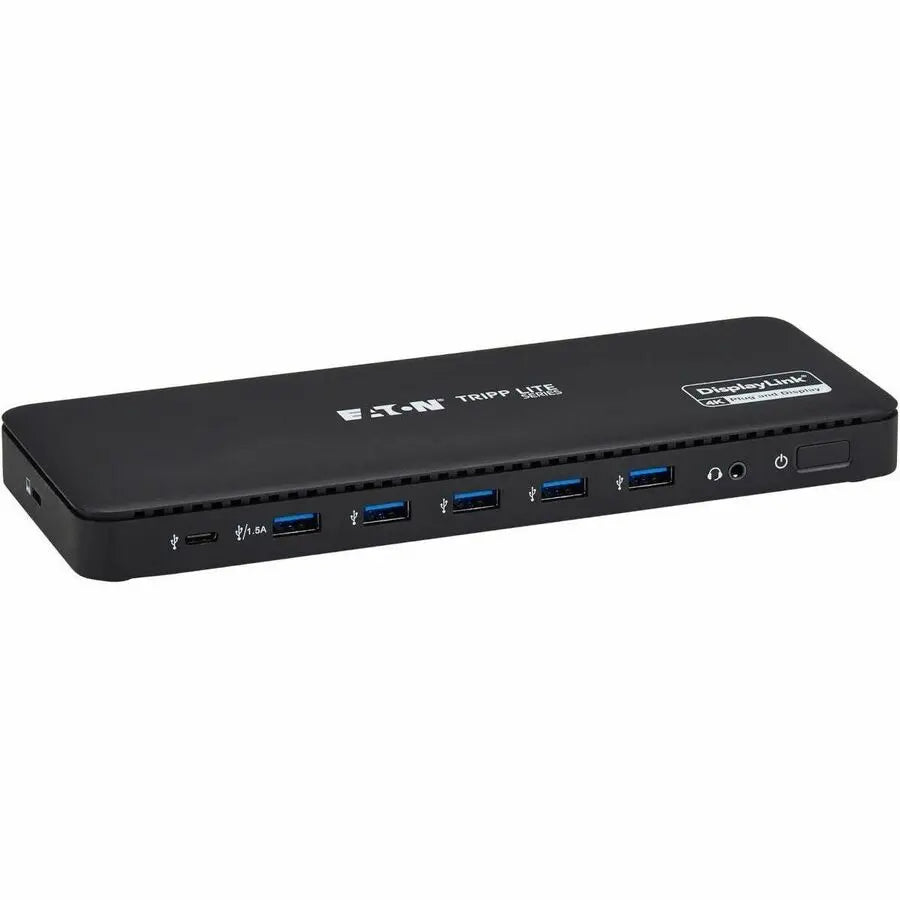 Eaton Tripp Lite Series U442-DOCK24DL2A Universal USB-C Docking Station with Dual 4K Video, Gigabit Ethernet, and Power Delivery