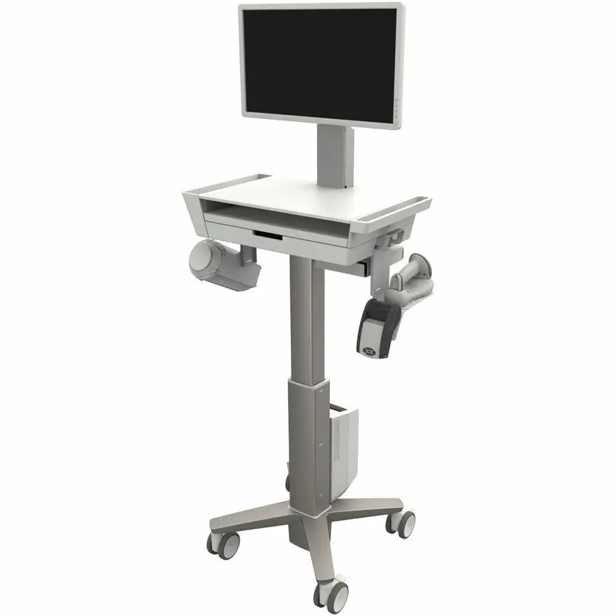 Ergotron CareFit Slim 2.0 LCD Cart - Mobile Monitor Stand for Safe and Easy Mobility