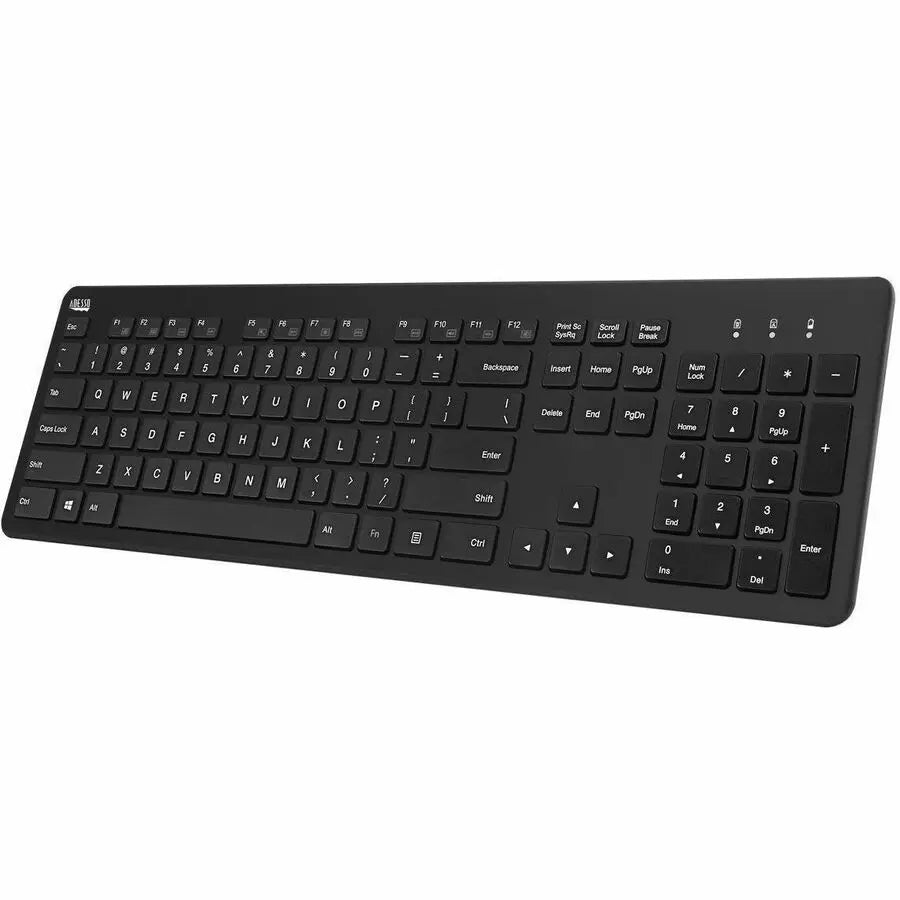 Adesso WKB-5300UB 2.4GHz Wireless Scissor Switch Desktop Keyboard for Mac