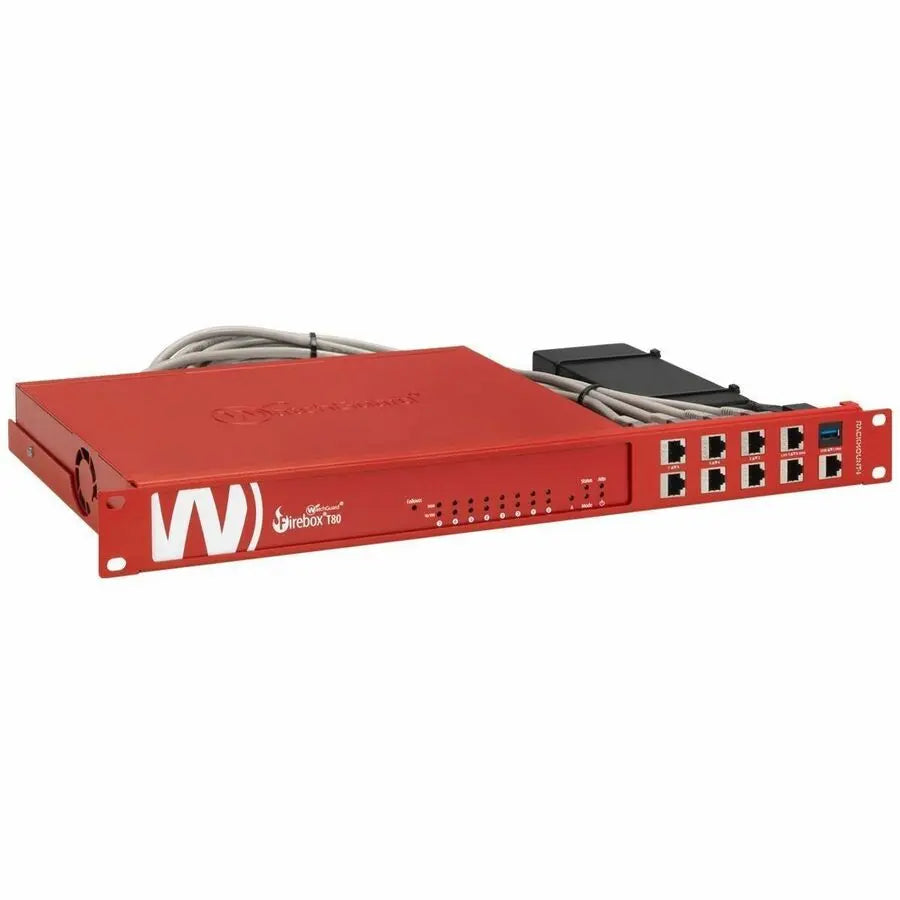 RACKMOUNT.IT WatchGuard RM-WG-T7I Rackmount Kit for 19-Inch Equipment, 1U, Red
