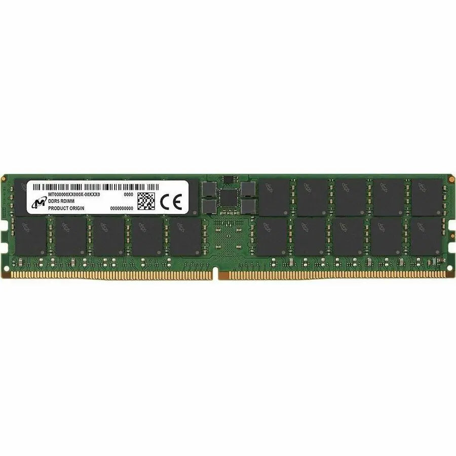 Micron 96GB DDR5-6400 RDIMM Server Memory (Part MTC40F204WS1RC64BC1R)