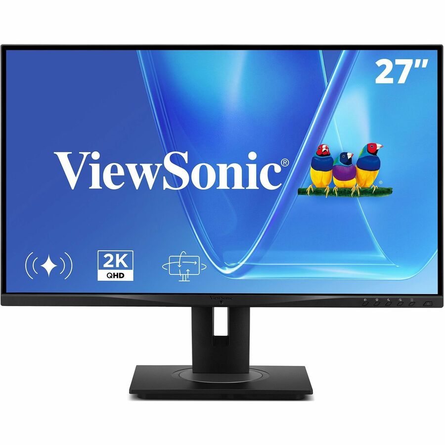 ViewSonic VG2748A-2K 27-Inch QHD Monitor with Ergonomic Design and Intelligent Sensing