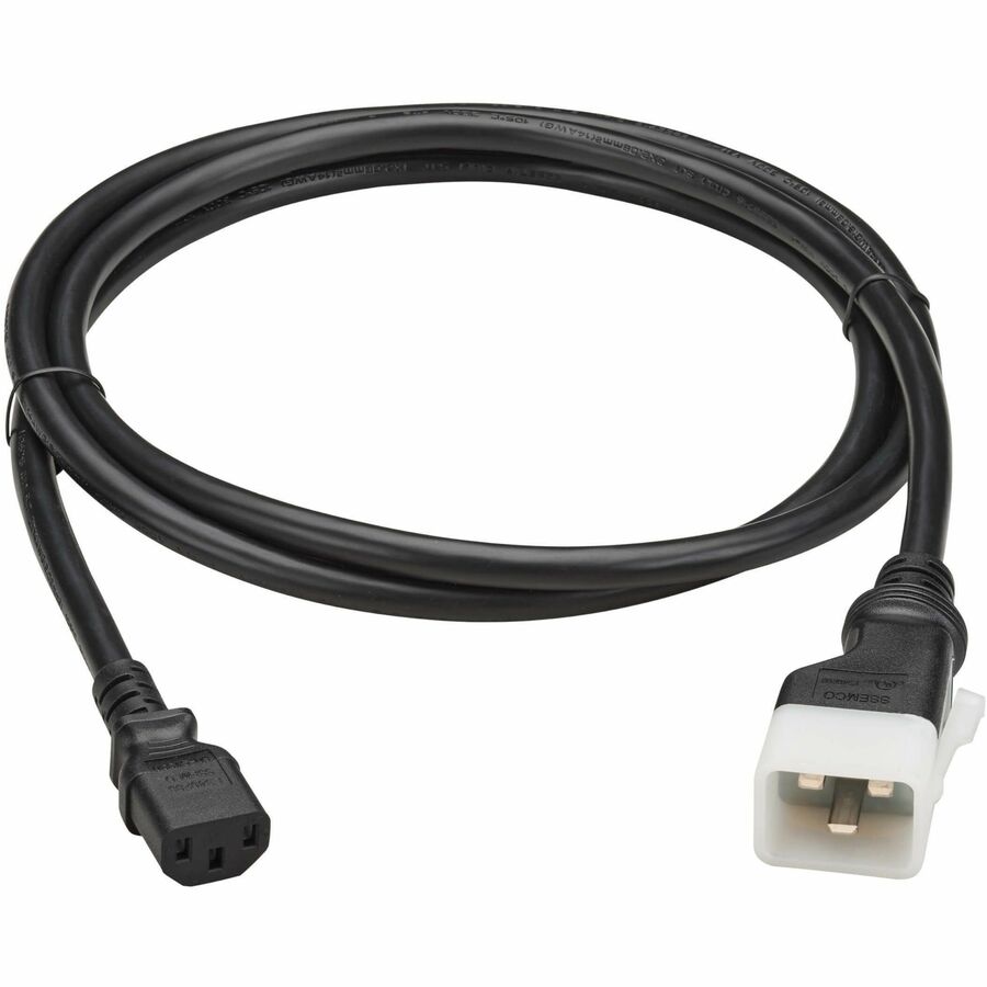 Eaton Corporation P032-E06 Power Extension Cord with Locking C13-to-C20 Connector – 6 ft., Black