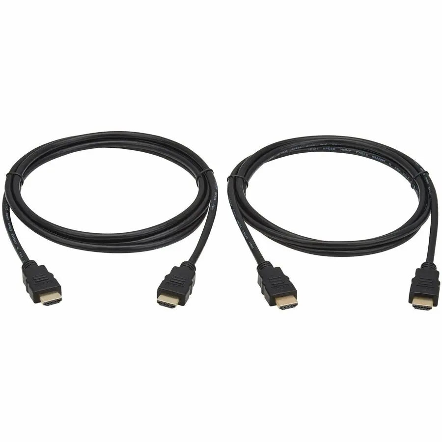 Tripp Lite series High-Speed 4K HDMI Cables (M/M) - 4:4:4, 6 ft. (1.8 m), Black, 2 Pack
