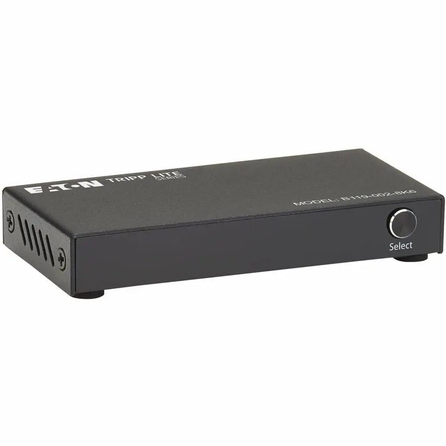 Eaton Tripp Lite Series B119-002-8K6 2-Port HDMI Switch with Remote Control for 8K UHD Display and HDR Support
