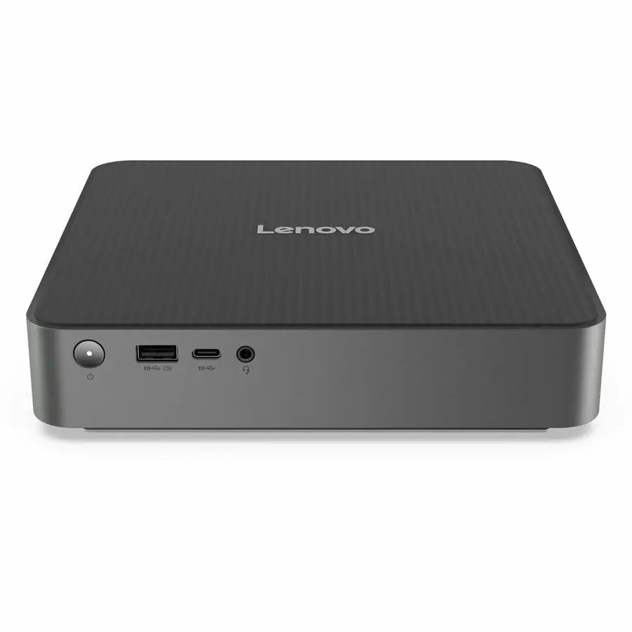 Lenovo IdeaCentre Mini 01Q8X10 91B60000UT Desktop Computer with Qualcomm Snapdragon X Plus, 32GB RAM, 512GB SSD, Luna Gray