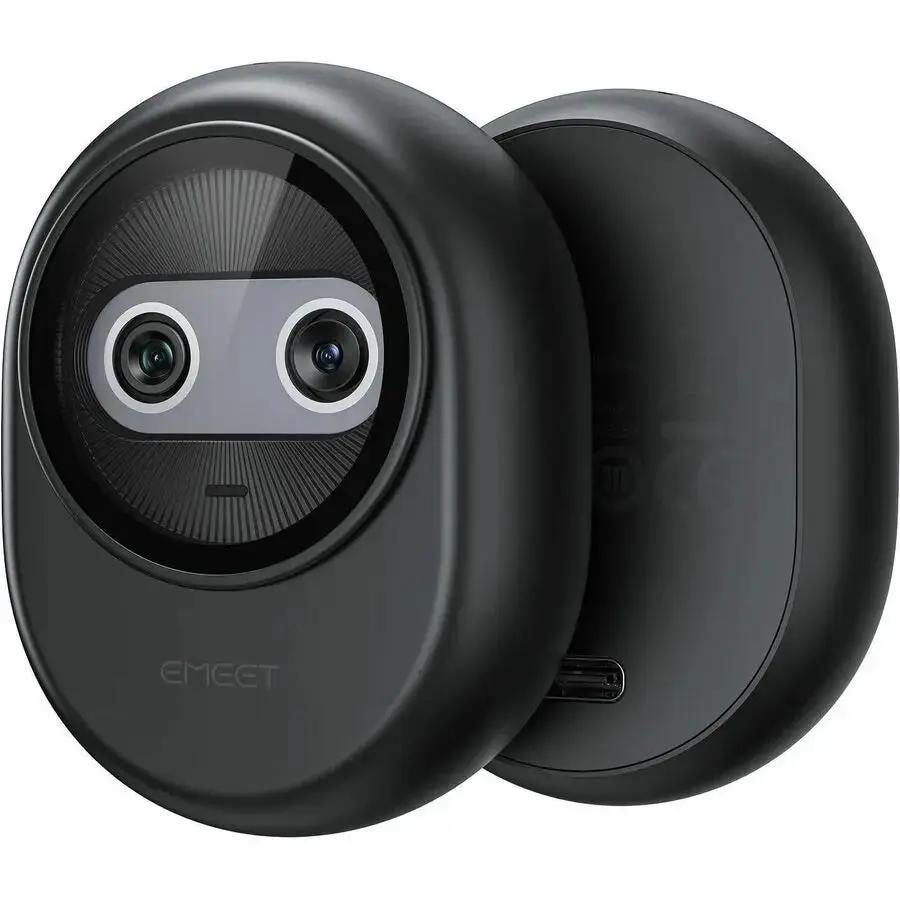 EMEET Piko Black Webcam with Tripod and USB-C Cable – Retail Pack by EMEET INNOVATIONS (US) INC