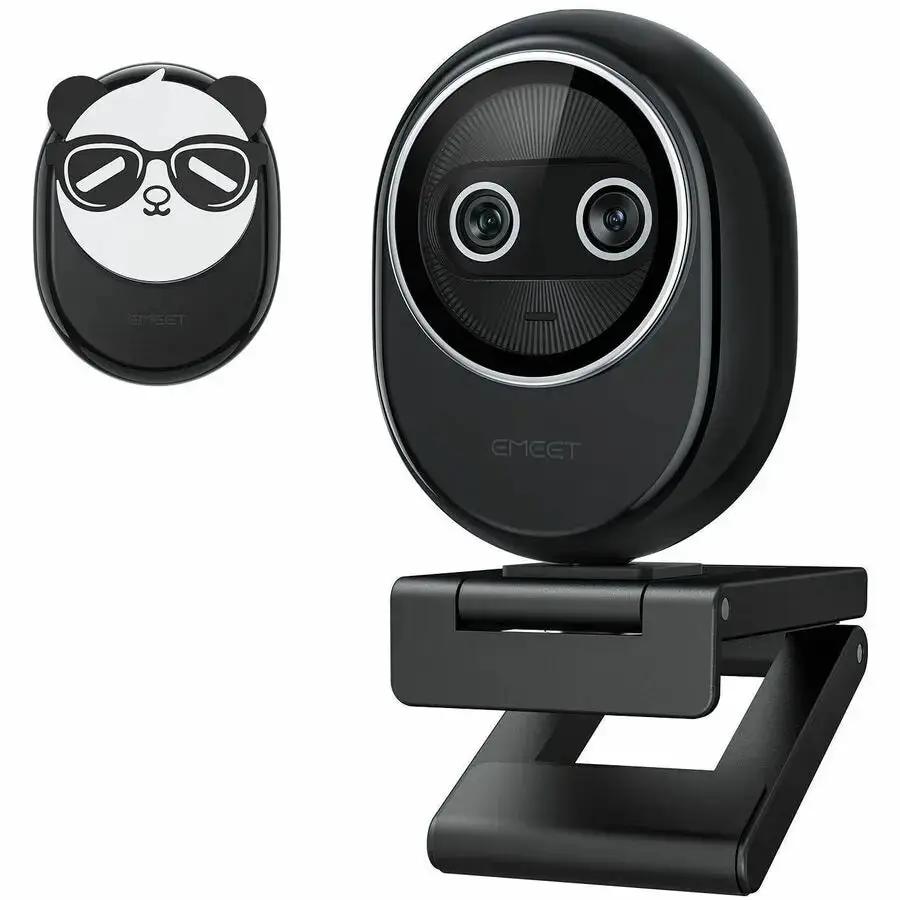 EMEET Piko+ Dual-Lens 4K Webcam with AI Assistance and Privacy Cover by EMEET INNOVATIONS (US) INC