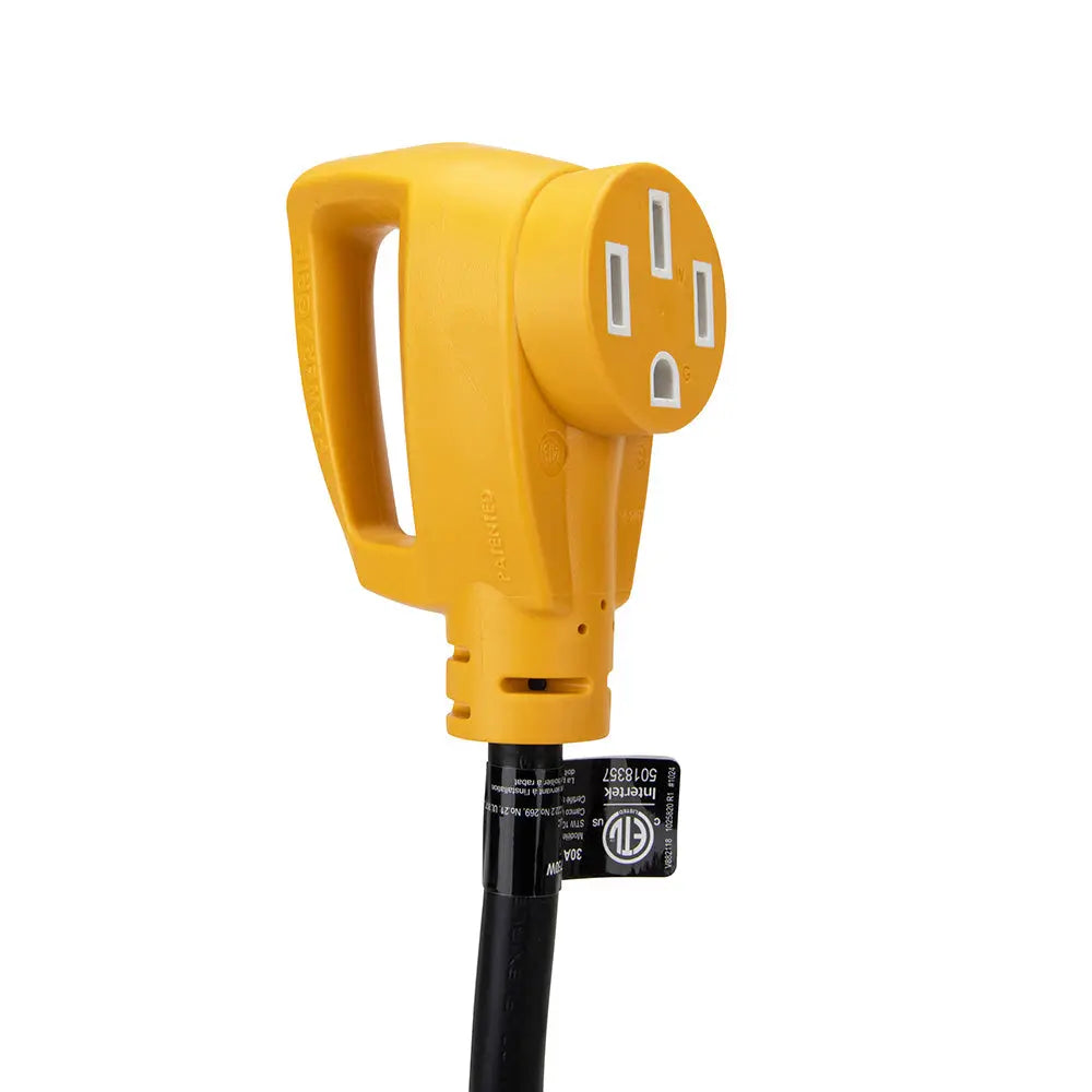 Camco Power Grip RV 18-Inch 30Amp Circuit Analyzer Dogbone with Integrated Surge Protection