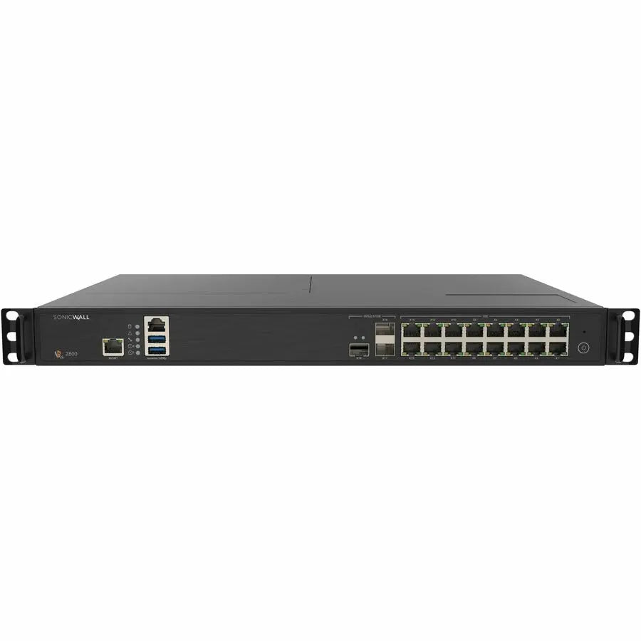 SonicWall Inc. NSa 2800 Network Security Firewall Appliance with Threat Prevention